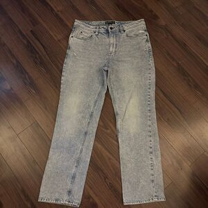 Empyre skids men’s jeans 34 light wash acid wash
